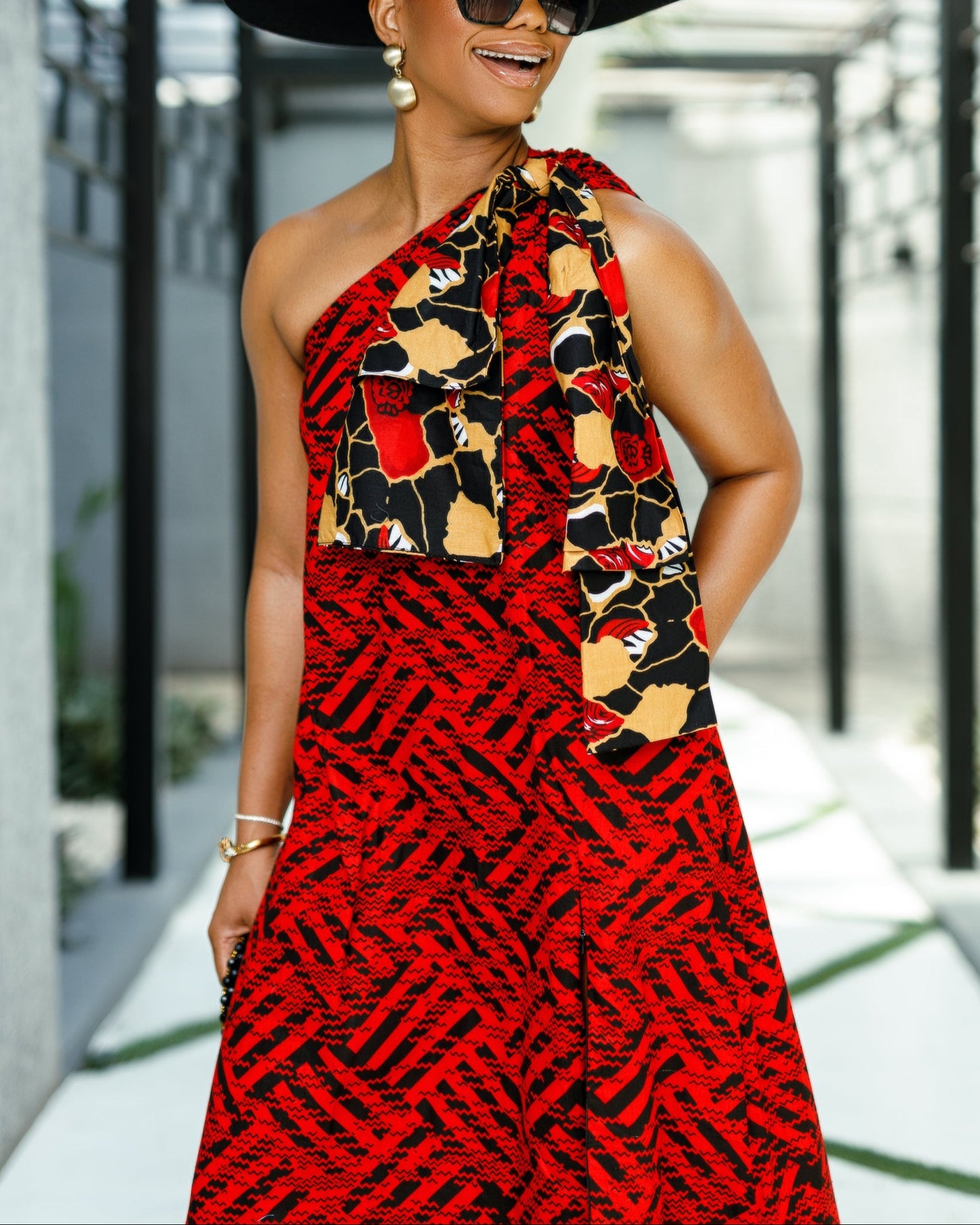 Women's Casual Print Sleeveless Maxi Dress