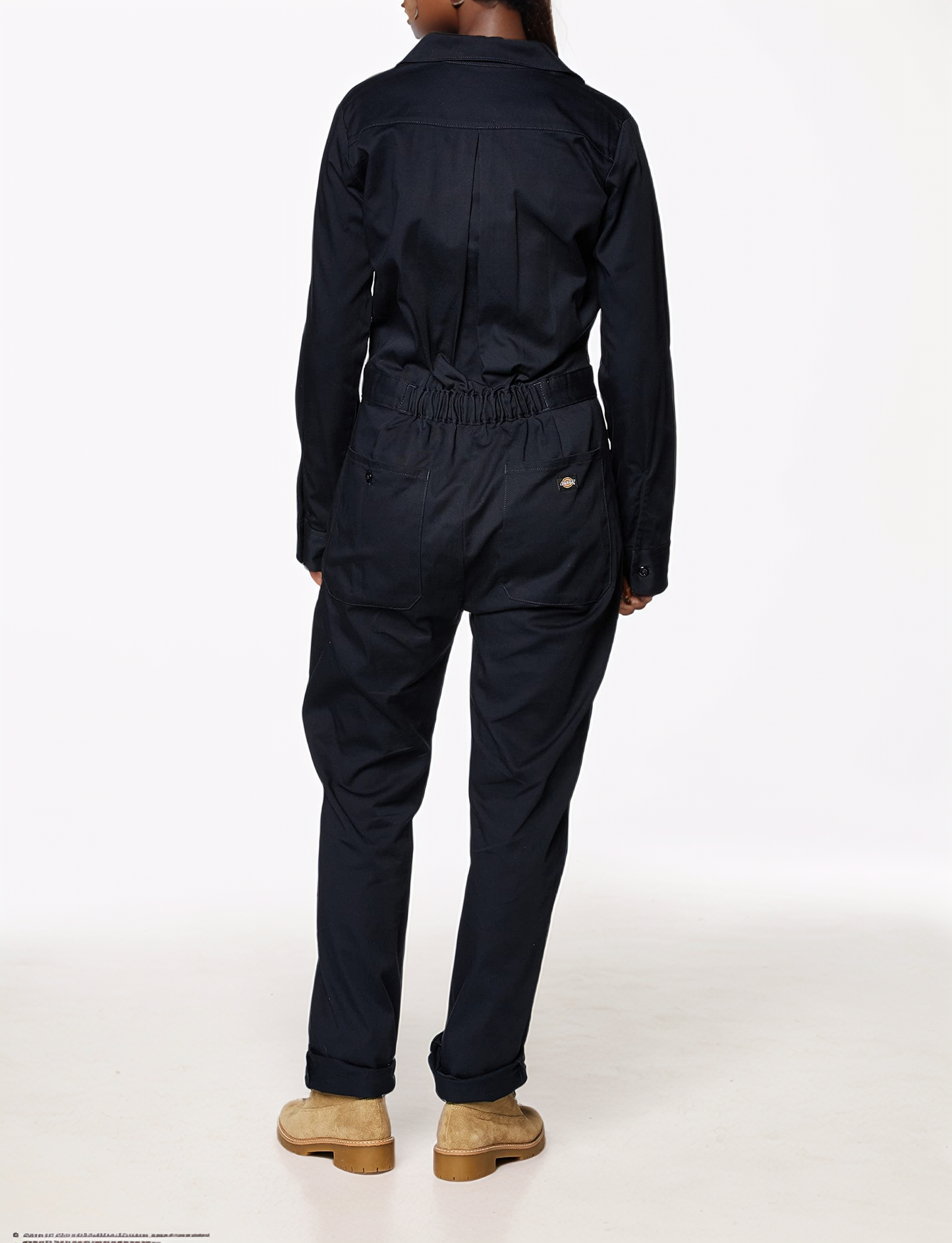 Womens Long sleeve cotton twill coverall