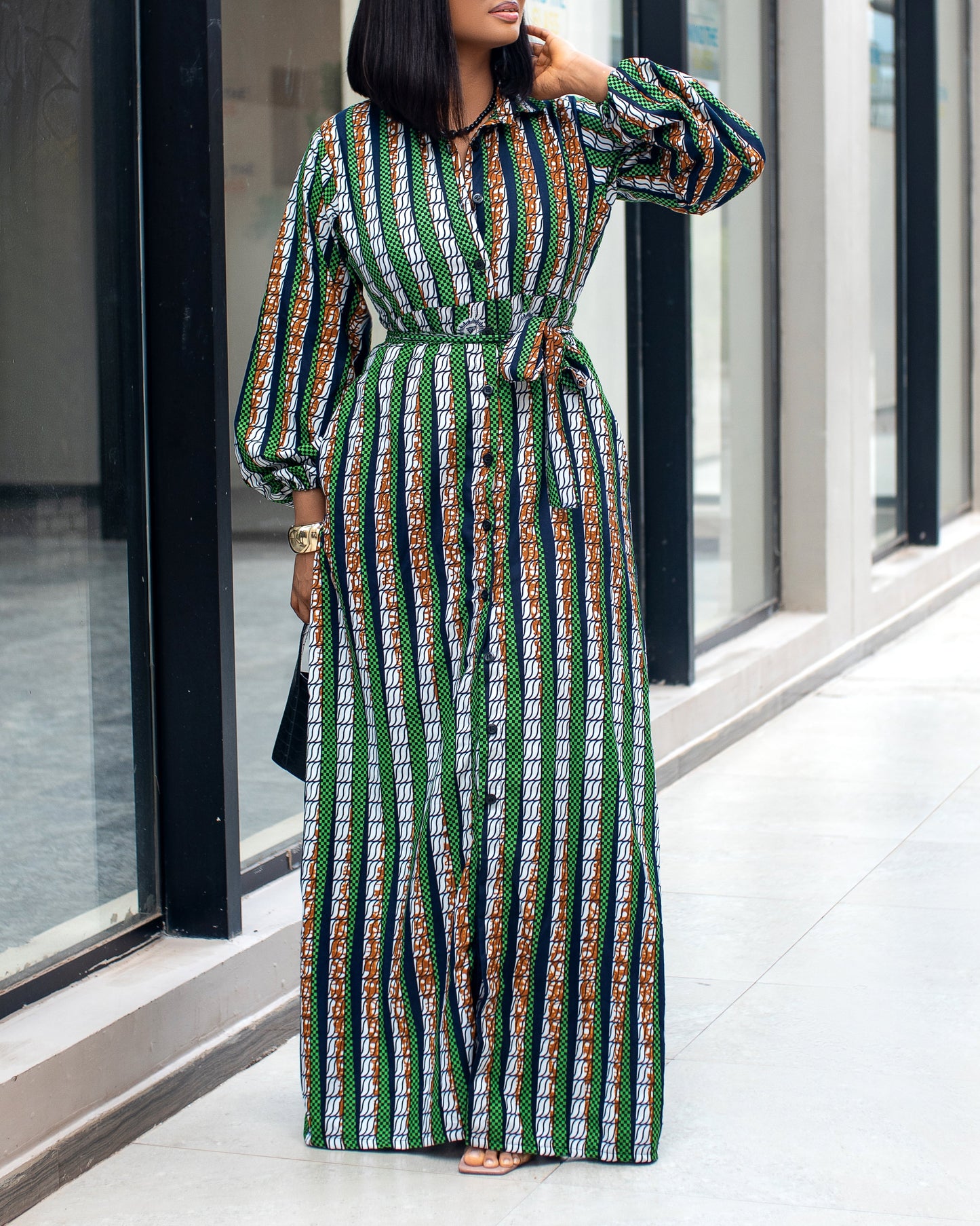 Women's Casual Long Sleeve Dress