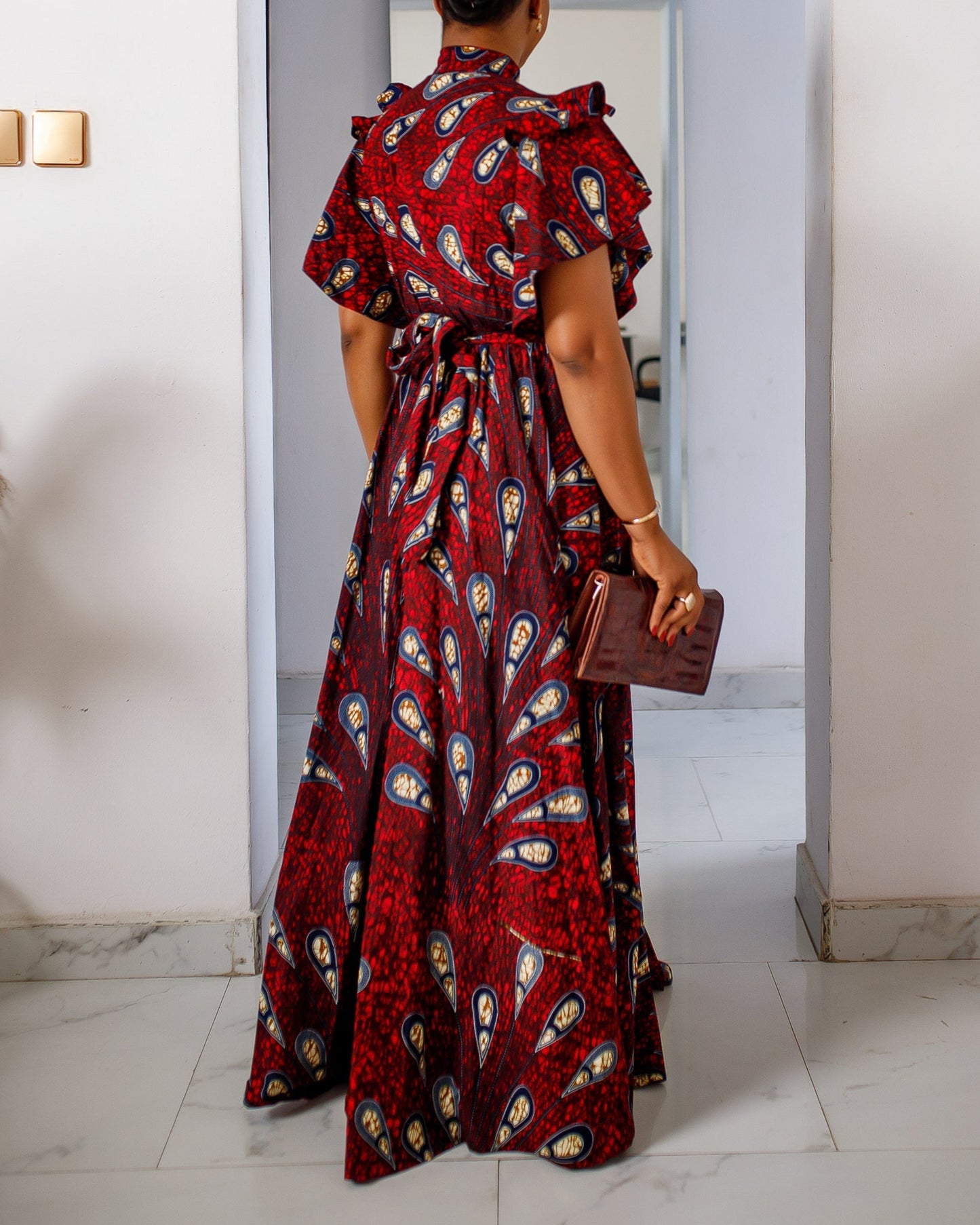 Women's Casual Print Maxi Dress