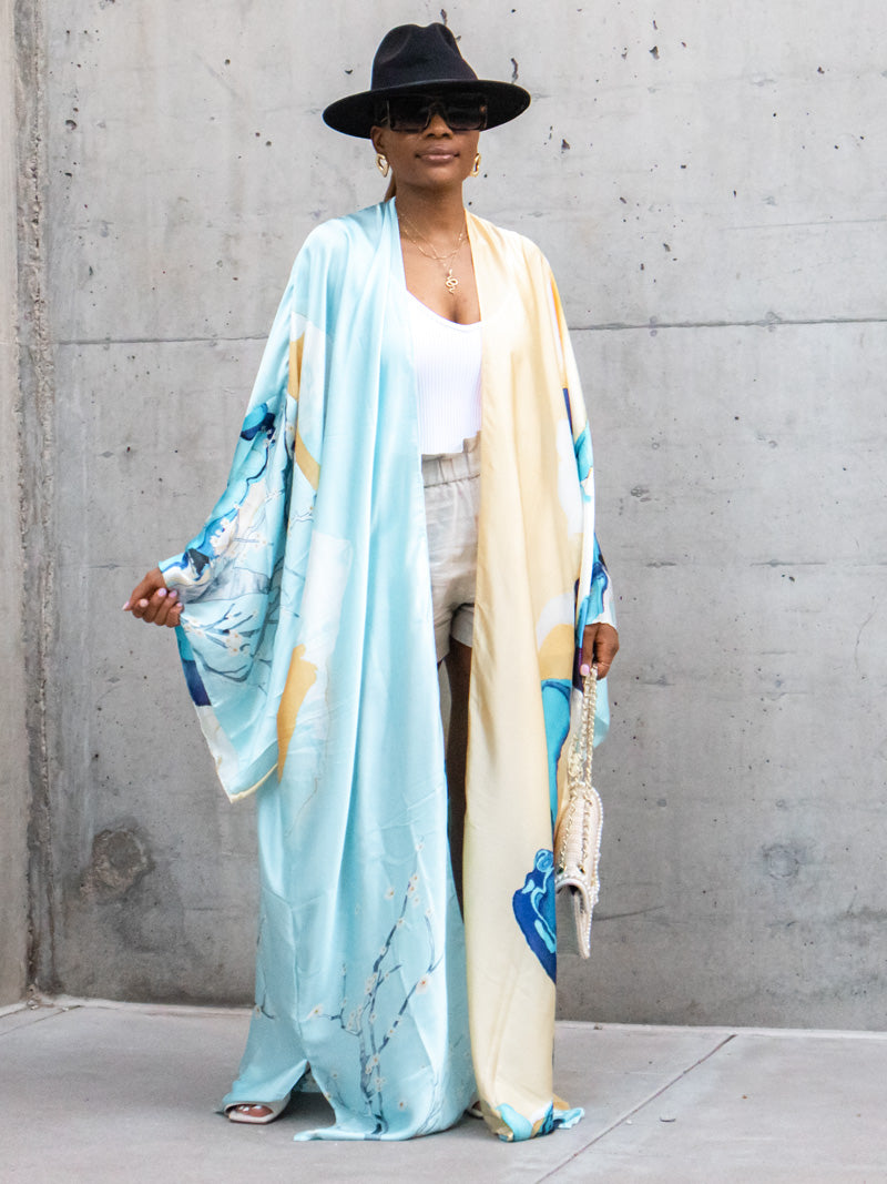 Santorini Kimono
