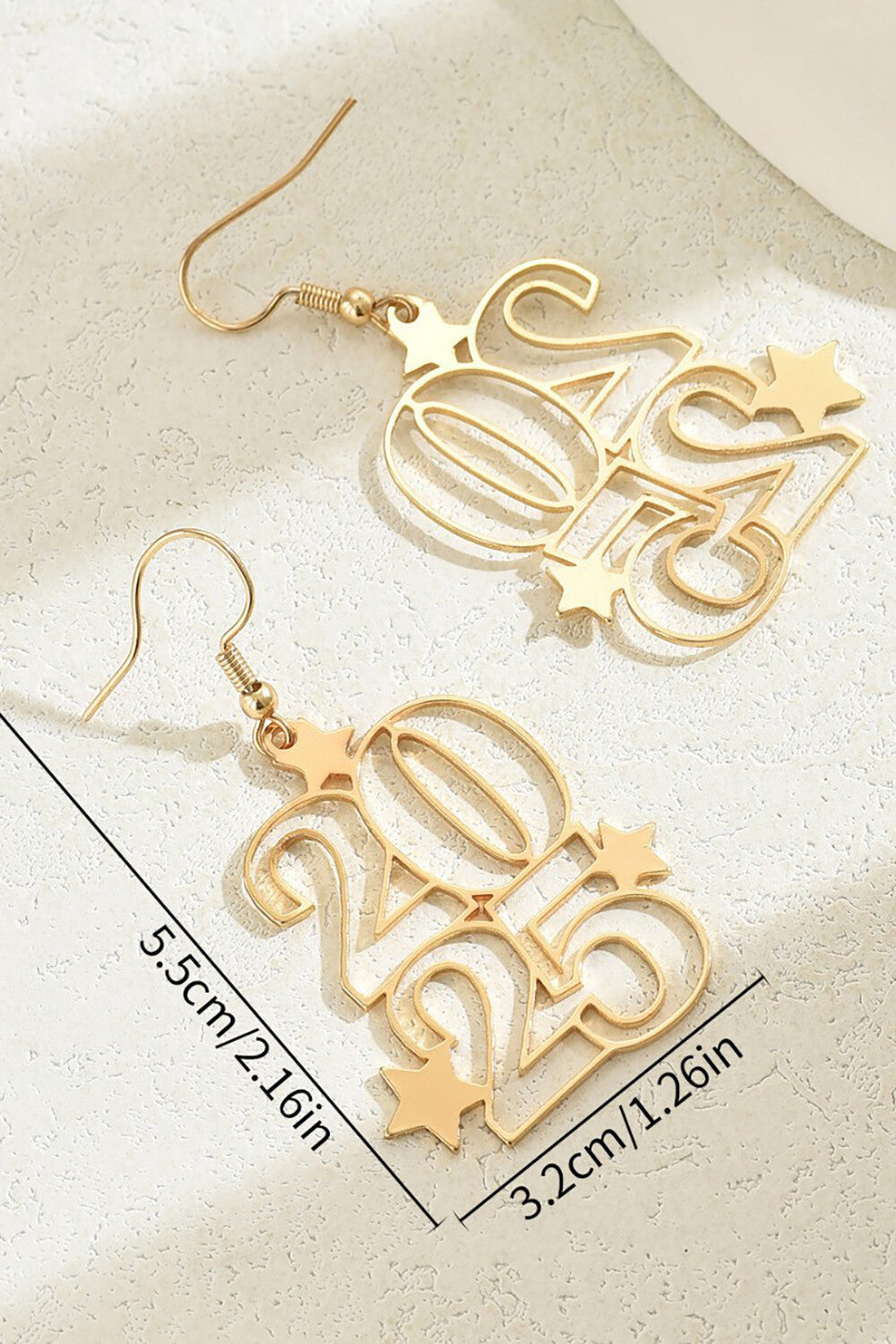 2025 Font Stars Decor Fashionable Dangle Earrings