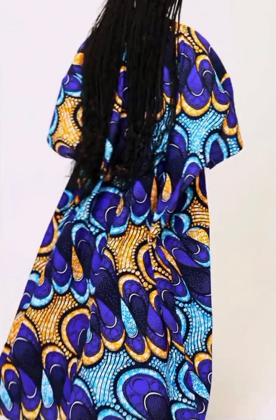 Casual Printed Coat See-through Chiffon Shirt Trousers Suit
