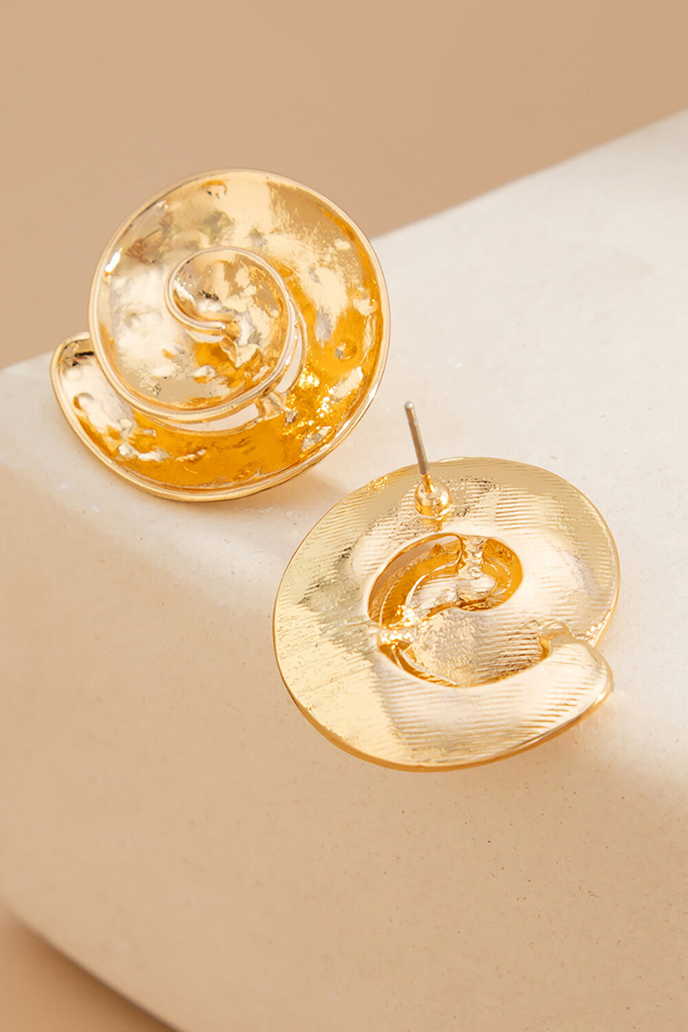 Alloy Starfish Design Vacation Oversize Stud Earrings