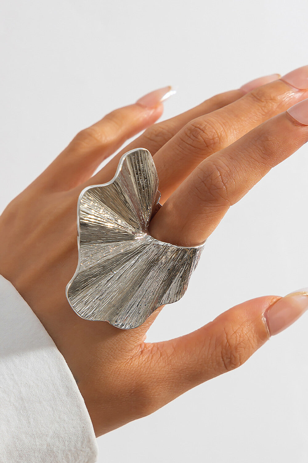 Textured Irregular 3D Oversize Fashionable Rings