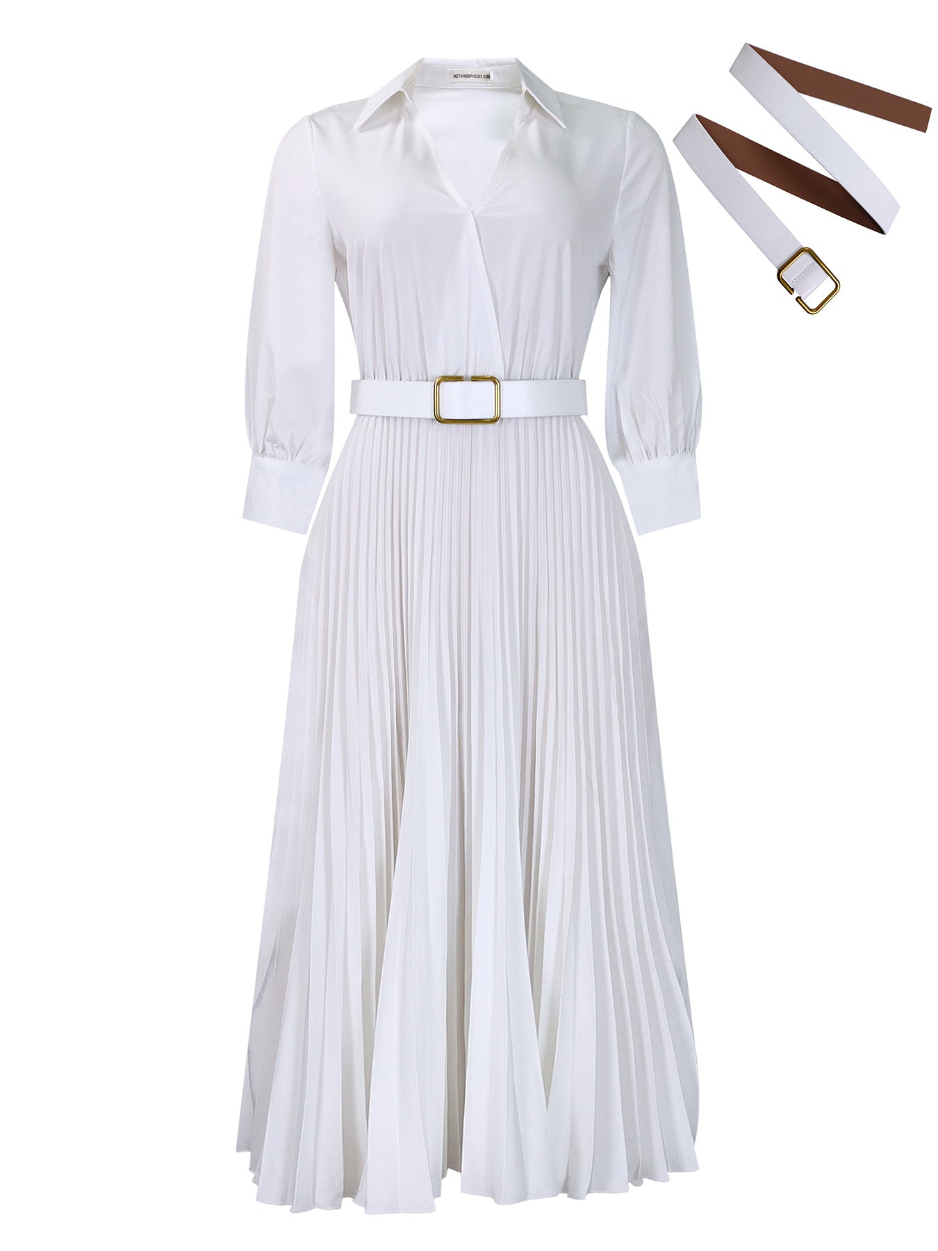 2024 New Women's Solid Color plus Size Cross-Border Dress
