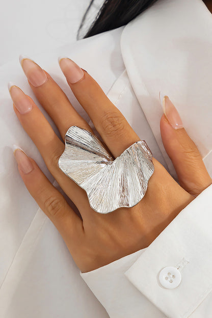 Textured Irregular 3D Oversize Fashionable Rings