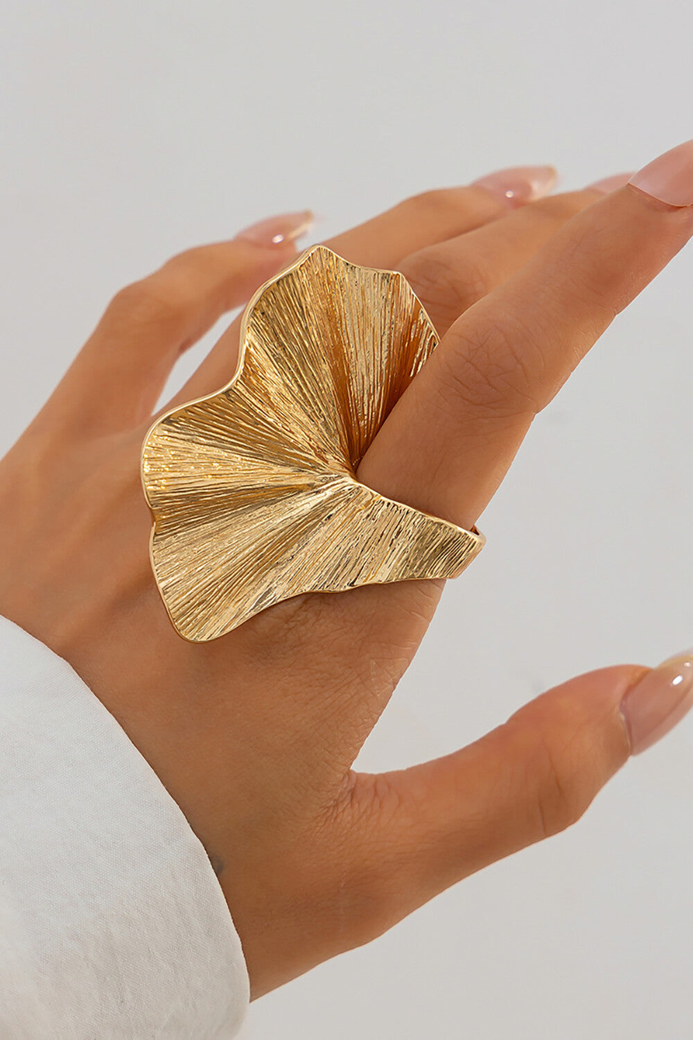 Textured Irregular 3D Oversize Fashionable Rings