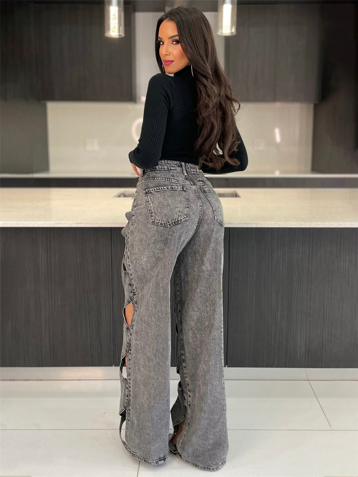Casual Love Twist Jeans