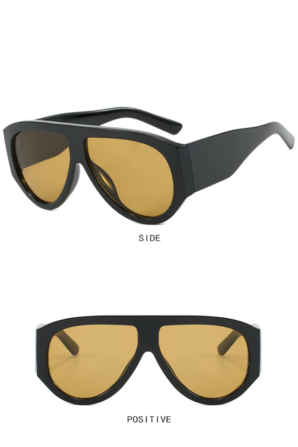 Green Lens Pilot Style Outdoor Sunglasses